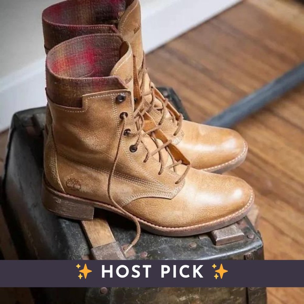 Timberland X Pendleton ♡ Whittemore Wool Accent Lace-Up Boots